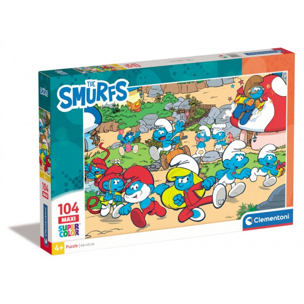 I puffi - puzzle 104pz maxi
