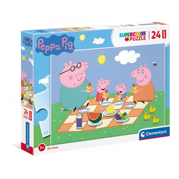Peppa pig - puzzle 24pz maxi