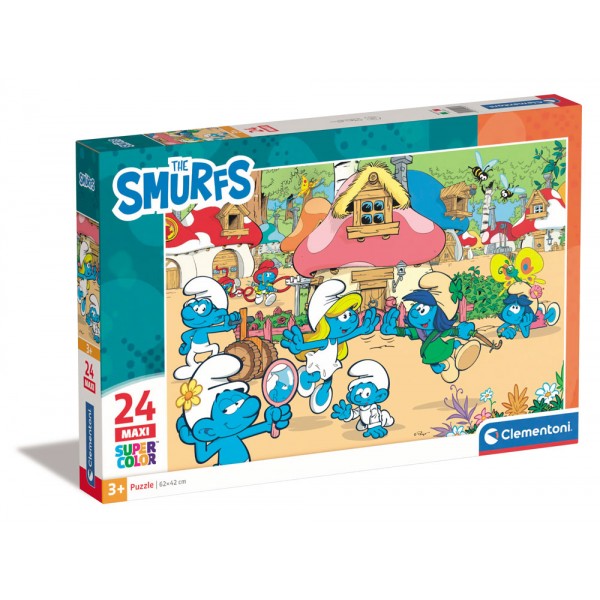 I puffi - puzzle 24pz maxi