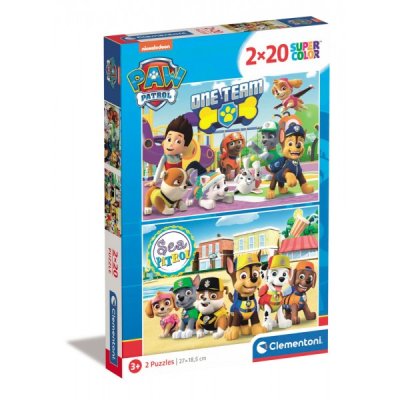 Paw patrol - puzzle 2x20pz