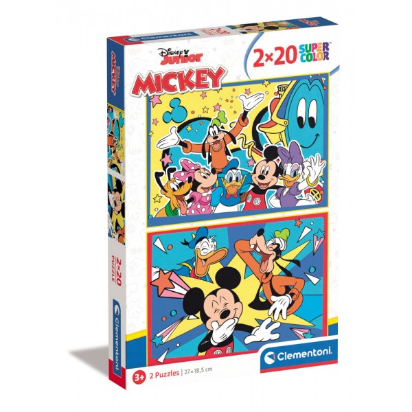 Topolino e amici - puzzle 2x20pz
