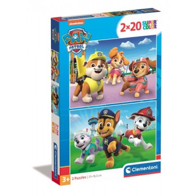 Paw patrol 2023 - puzzle 2x20pz