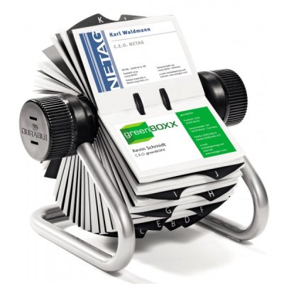 Schedario rotativo visifix silver colore silver