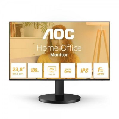 Monitor led 23,8" ips fhd - multimediale colore nero