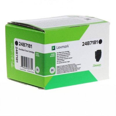 Toner Nero Lexmark 24B7181 Originale per XC2235 e C2240