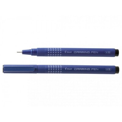 Drawing pen - pennarello colore nero tipo punta ago