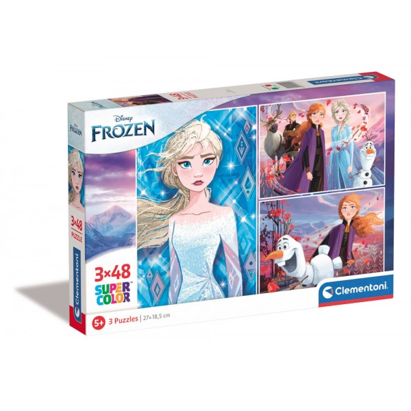 Frozen 2 - puzzle 3x48pz