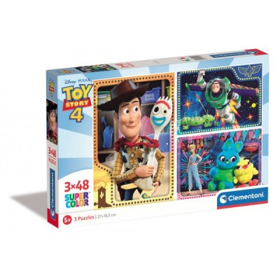 Toy story 4 - puzzle 3x48pz