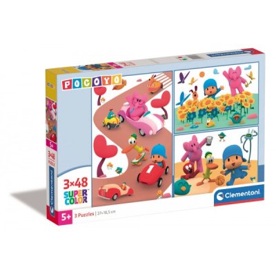 Pocoyo - puzzle 3x48pz