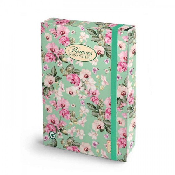 Nature flowers - portaprogetti colore fantasia