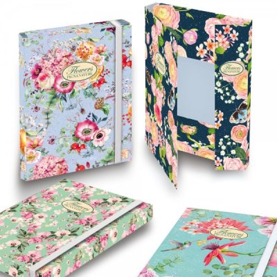 Nature flowers - portaprogetti colore fantasia