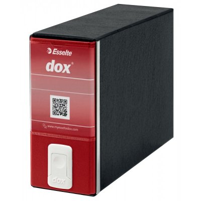 Registratore memorandum dox3 d.8 cm rosso colore nero colore rosso
