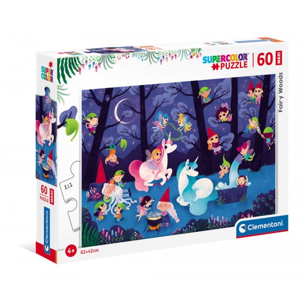 Fairy woods - puzzle 60pz maxi