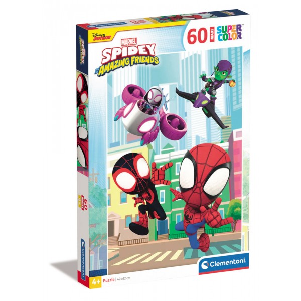 Spidey and his amazing friends - puzzle 60pz maxi