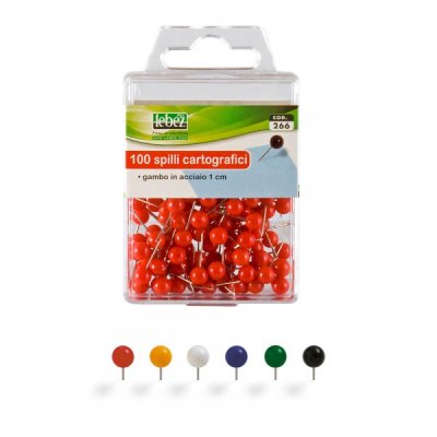 Push pins - spilli colore giallo