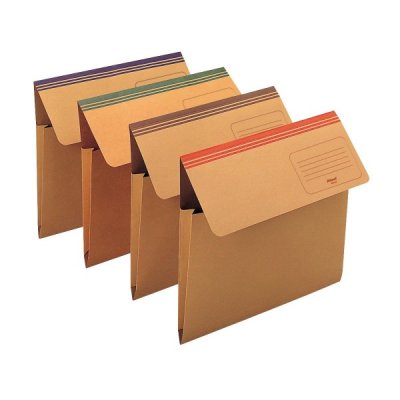 KING MEC Cartella in cartoncino portadocumenti 24x32cm dorso 4cm