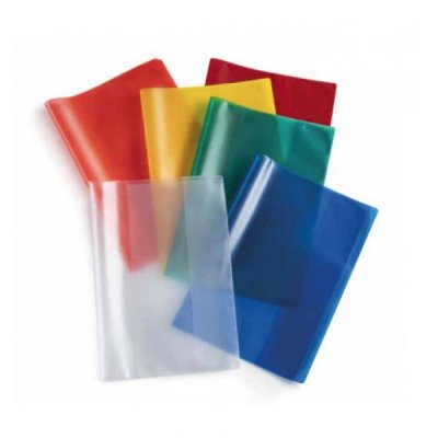 Finglass - foderina per maxiquaderni colore rosso trasparente