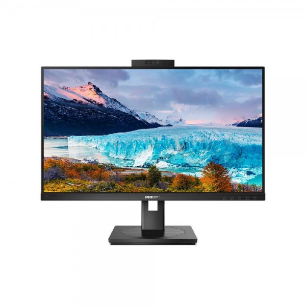 Monitor 27" led webcam - multimediale colore nero