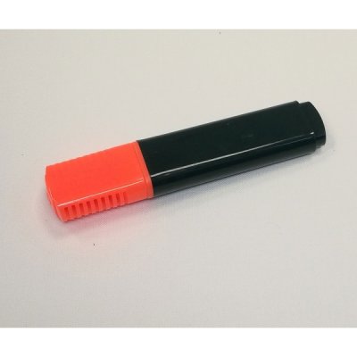 Evidenziatore colore arancione tipo punta scalpello