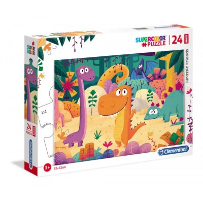 Jurassic friends - puzzle 24pz maxi