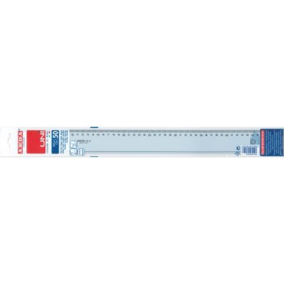 Riga 50cm uni colore azzurro trasparente