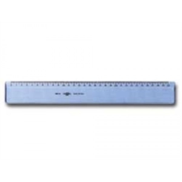 Riga 70cm uni colore azzurro trasparente