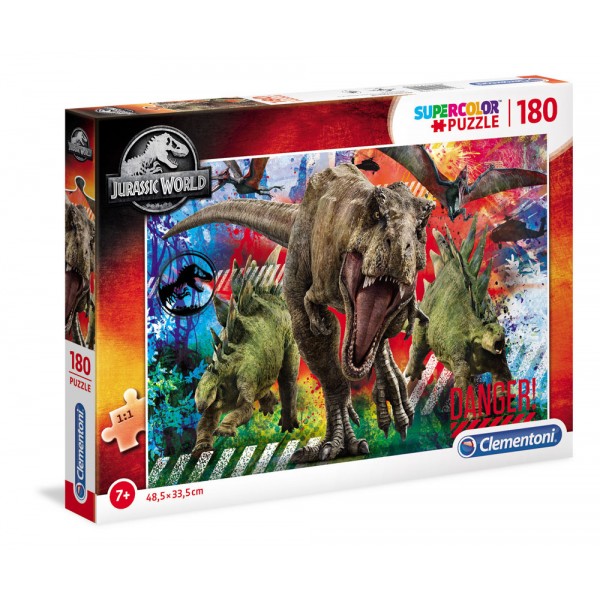 Jurassic world - puzzle 180pz super