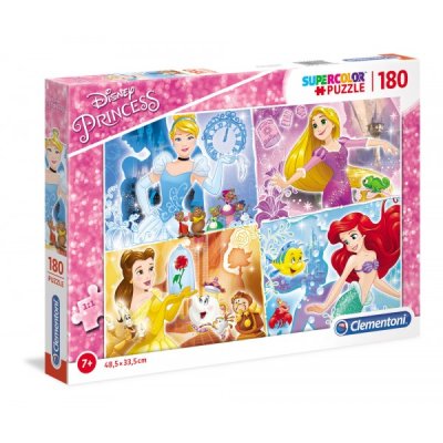 Principesse disney - puzzle 180pz super