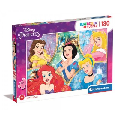 Principesse disney - puzzle 180pz super