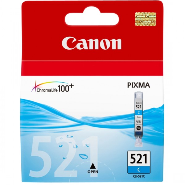 Canon Cartuccia Originale Ciano CLI-521C