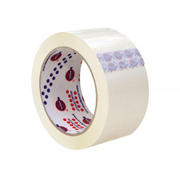 Nastro imballo pvc330, silenzioso colore bianco