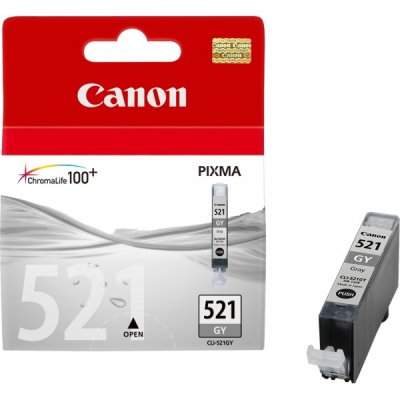 Canon Cartuccia originale Gray (Grigio) CLI-521GY (2937B001AA)