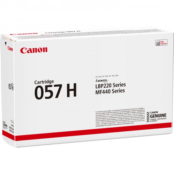 Canon Toner originale Nero 057H 3010C002