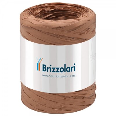Nastro rafia sintetica 6802 colore avana
