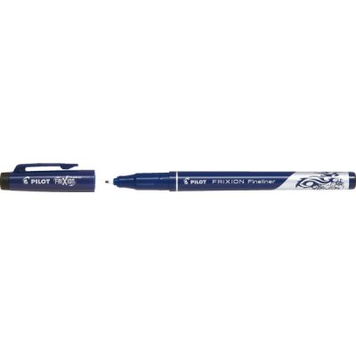 PILOT Pennarello con punta in fibra con d'inchiostro cancellabile - punta 1,3mm - Nero
