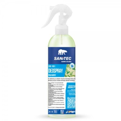 SANITEC deodorante spray per ambienti, muschio bianco