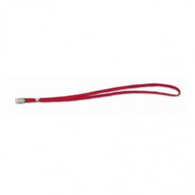 Cordoncini porta badge colore rosso