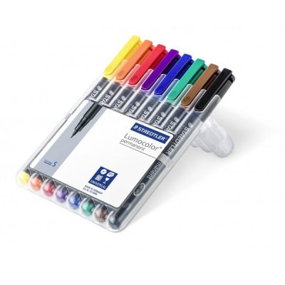 Lumocolor 313-wp8 - marcatore permanente colore assortiti tipo punta conica