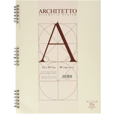 Architetto - blocco spiralatp grammatura 100gr