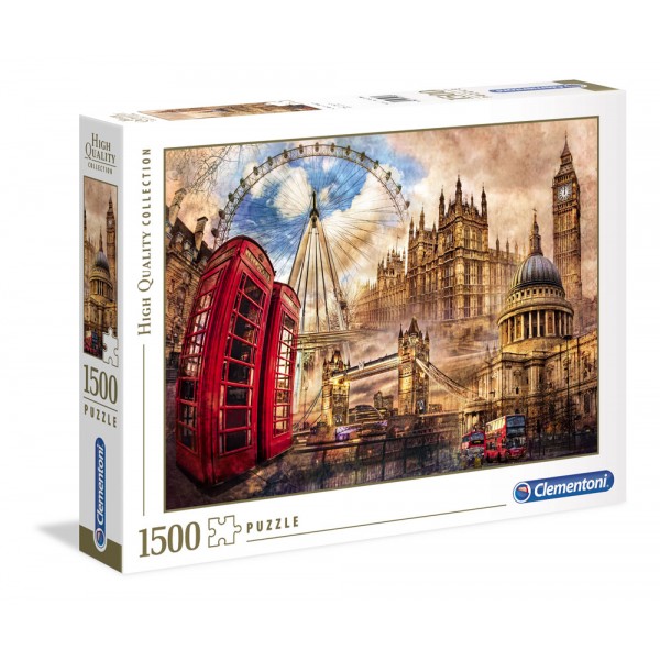 Londra vintage - puzzle 1500pz