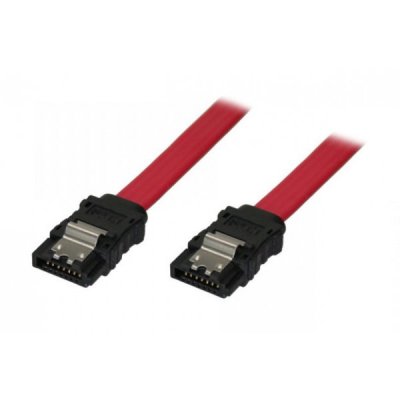 ADJ cavo flat SATA III 6.0 Gbit/s con clip in metallo da 0,5m