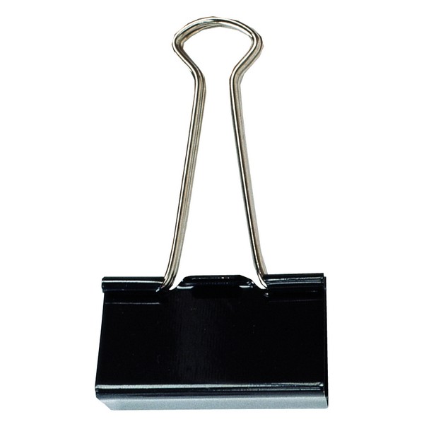 Double clips colore nero