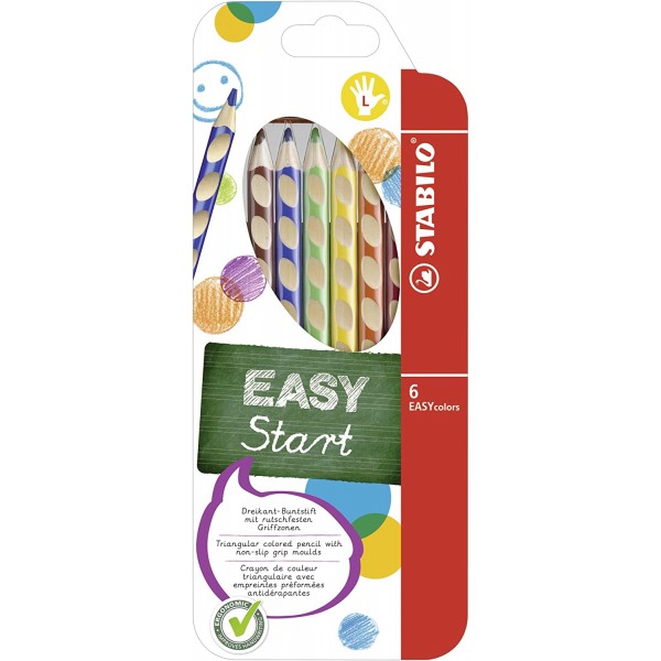 Astuccio pastelli easycolors colore assortiti