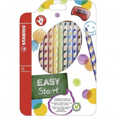 Astuccio pastelli easycolors dx colore assortiti