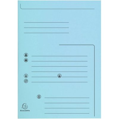 Super 210 - cartellina stampate contact colore assortiti