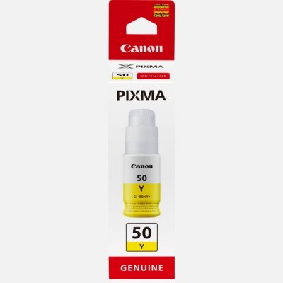 Inchiostro Canon GI-50 Y 3405C001 flacone Giallo originale