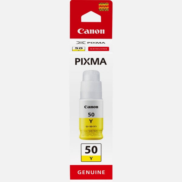 Inchiostro Canon GI-50 Y 3405C001 flacone Giallo originale