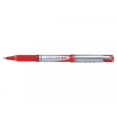 V ball - penna roller colore rosso tipo punta conica