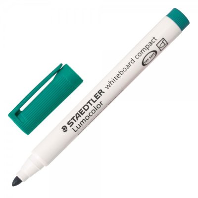 Lumocolor whiteboard - marcatore per lavagne colore verde tipo punta tonda