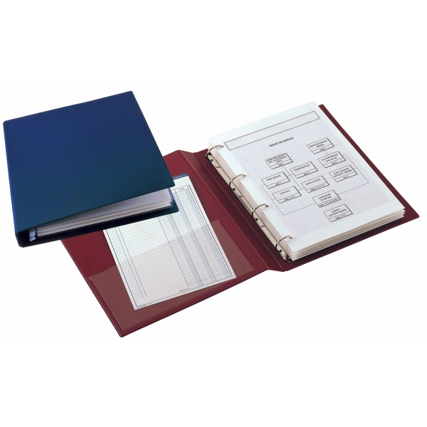 Raccoglitori sanremo 2000 22x30cm d. 4cm blu colore blu